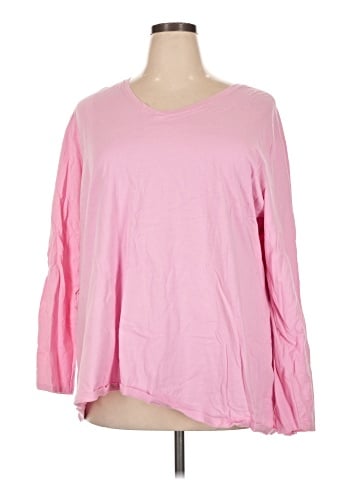 Just My Size 3/4 Sleeve T-Shirt (view 1)