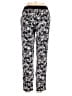 Forever 21 100% Polyester Floral Black Casual Pants Size L - photo 2