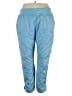 Butter-Soft Solid Blue Casual Pants Size 2X - photo 1