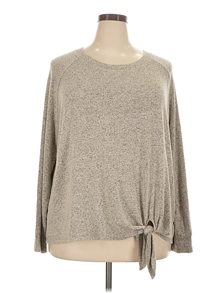 Pre-owned Nine Britton Pullover Sweater In Tan