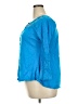 One World Blue 3/4 Sleeve Top Size 2X - photo 5