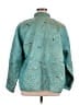 Cj Banks 100% Polyester Paisley Teal Jacket Size 2X - photo 2
