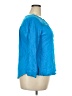 One World Blue 3/4 Sleeve Top Size 2X - photo 4