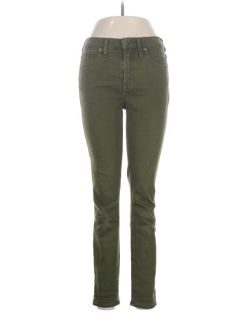 Madewell 9" Mid-Rise Skinny Jeans: Garment-Dyed Edition (view 1)