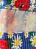 St Michael 100% Wool Floral Blue Wool Skirt Size 16 - photo 4