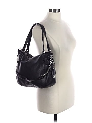 MICHAEL Michael Kors Leather Shoulder Bag (view 2)