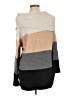 St. John's Bay Color Block Tan Pullover Sweater Size L - photo 2
