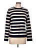 Lands' End Stripes Blue Pullover Sweater Size L - photo 1