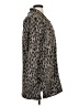 Maurices 100% Polyester Animal Print Gray Coat Size XL - photo 4