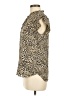 Jules & Leopold 100% Polyester Animal Print Brown Sleeveless Blouse Size M - photo 5