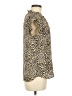 Jules & Leopold 100% Polyester Animal Print Brown Sleeveless Blouse Size M - photo 4