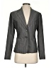 The Limited Stripes Gray Blazer Size 2 - photo 1