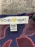 Woven Heart 100% Polyester Purple Kimono Size 1 - photo 7
