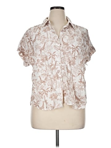 Jane and Delancey Short Sleeve Blouse (view 1)