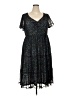 Torrid Black Cocktail Dress Size 3X Plus (3) - photo 1