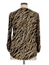 MICHAEL Michael Kors Animal Print Gold 3/4 Sleeve Blouse Size XL - photo 2