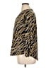MICHAEL Michael Kors Animal Print Gold 3/4 Sleeve Blouse Size XL - photo 5