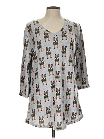 Shana 3/4 Sleeve T-Shirt (view 1)