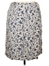 Talbots Paisley Blue Casual Skirt Size 14 - photo 1