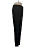 Theory Solid Black Casual Pants Size L - photo 4
