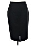 Classiques Entier Solid Black Wool Skirt Size 6 - photo 2