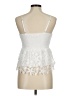 Rebellion 100% Polyester White Sleeveless Blouse Size M - photo 2