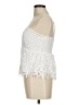 Rebellion 100% Polyester White Sleeveless Blouse Size M - photo 5