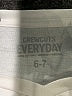 Crewcuts Solid Ivory Short Sleeve T-Shirt Size 6 - 7 - photo 3