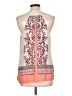 Maurices 100% Polyester Pink Sleeveless Blouse Size L - photo 2