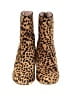 J.Crew 100% Leather Animal Print Brown Ankle Boots Size 9 1/2 - photo 2