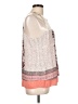 Maurices 100% Polyester Pink Sleeveless Blouse Size L - photo 4