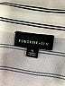 Fortune + Ivy 100% Polyester Stripes Ivory Long Sleeve Blouse Size XL - photo 7