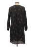 Glam 100% Polyester Print Black Casual Dress Size S - photo 2