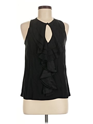 Parker Sleeveless Silk Top (view 1)
