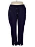 Tek Gear Solid Blue Casual Pants Size 2X - photo 1