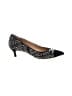 Talbots Houndstooth Black Heels Size 7 - photo 1
