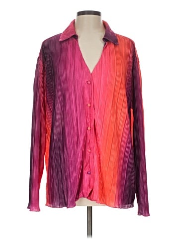 Almost Famous Long Sleeve Blouse (view 1)