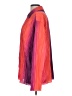 Almost Famous 100% Polyester Color Block Purple Pink Long Sleeve Blouse Size L - photo 5