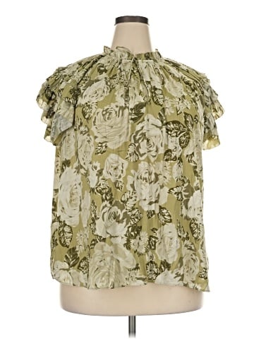 Philosophy Republic Clothing Short Sleeve Blouse (view 1)