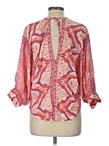 AaKaa 3/4 Sleeve Blouse (view 2)