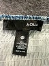 Aqua 100% Polyester Print Blue Casual Skirt Size XS - photo 4