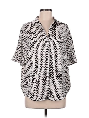 Nic + Zoe Short Sleeve Blouse (view 1)