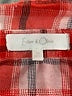 Eden & Olivia 100% Polyester Plaid Red Sleeveless Blouse Size M - photo 7