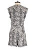 Witchery 100% Viscose Animal Print Silver Romper Size 8 - photo 2