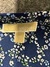 MICHAEL Michael Kors Blue 3/4 Sleeve Blouse Size XS - photo 7