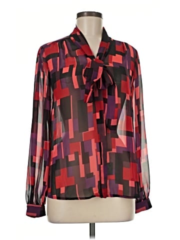Liz Claiborne Long Sleeve Blouse (view 1)