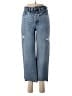 Old Navy Hearts Blue Jeans Size 6 - photo 1