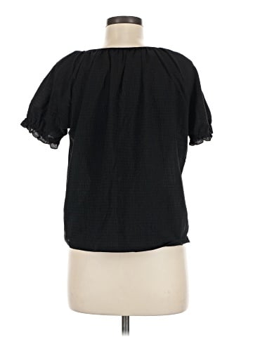 TeXTURE & THREAD Madewell Short Sleeve Blouse (view 2)