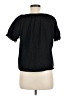 TeXTURE & THREAD Madewell Black Short Sleeve Blouse Size M - photo 2