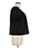 TeXTURE & THREAD Madewell Black Short Sleeve Blouse Size M - photo 4
